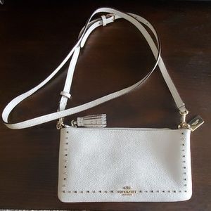 Coach studded leather Crossbody